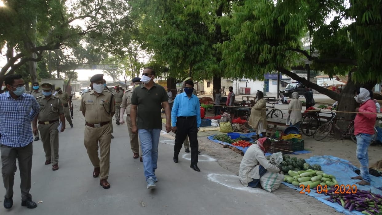 Lockdown: now vegetable market will be installed in Lanka ground