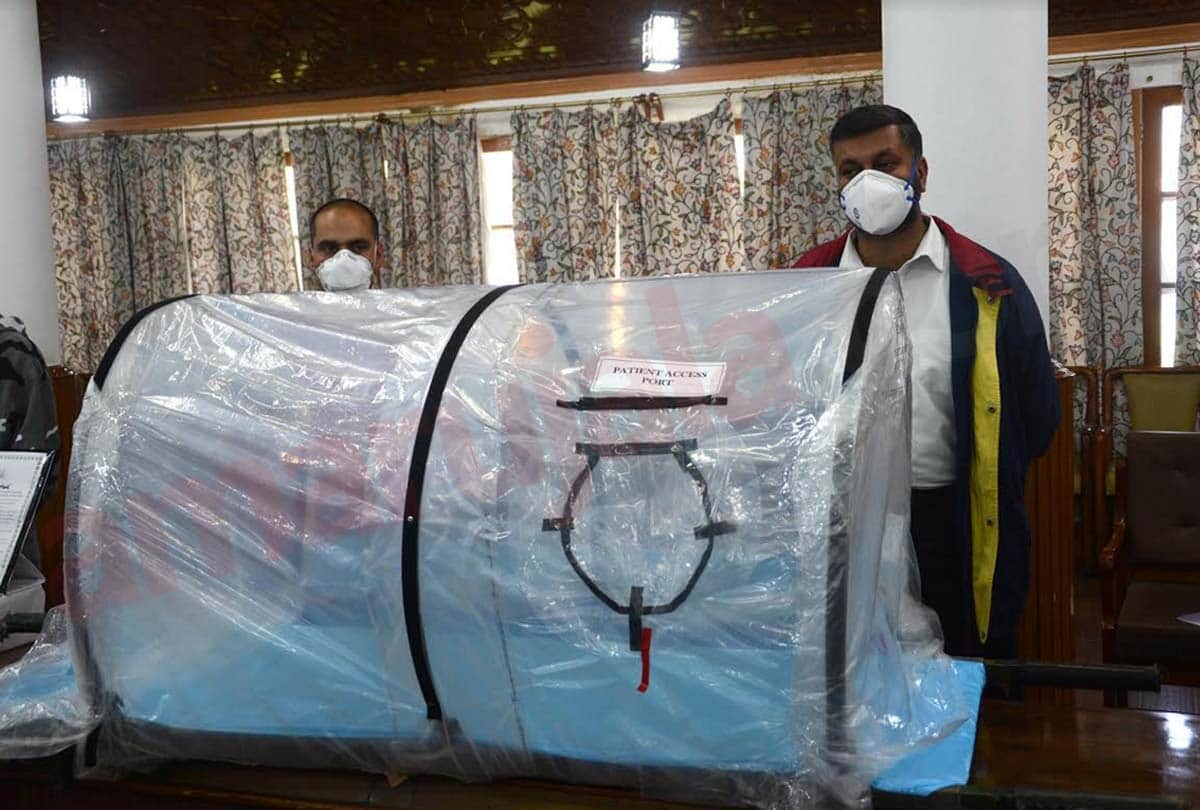 Coronavirus in Jammu Kashmir (J&K) news in Hindi, inventions during covid 19 innovation exhibition held in Srinagar