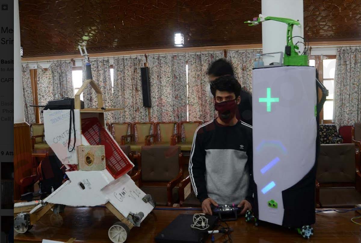 Coronavirus in Jammu Kashmir (J&K) news in Hindi, inventions during covid 19 innovation exhibition held in Srinagar