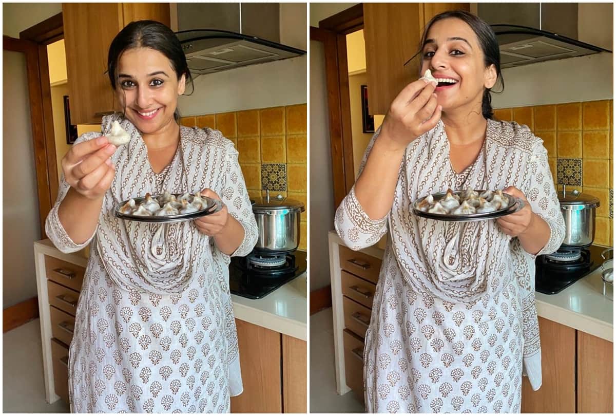 Bollywood actress Vidya Balan tried to make this special delicious sweet
