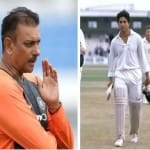 रवि शास्त्री और सचिन तेंदुलकर