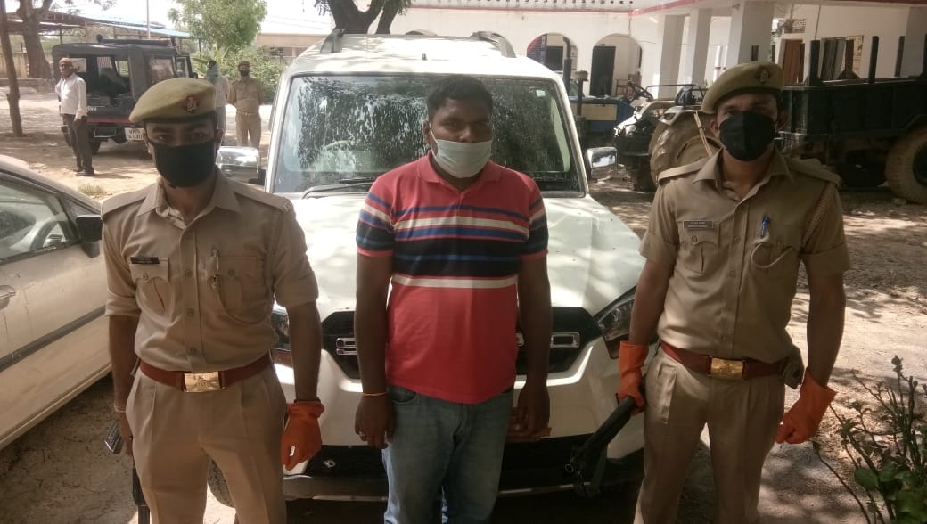 A member of the gang that crosses Bhind border arrested