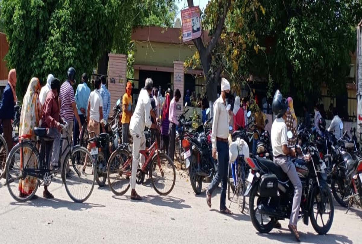 lockdown in kanpur: Three lakh people risked life for 500 rupees