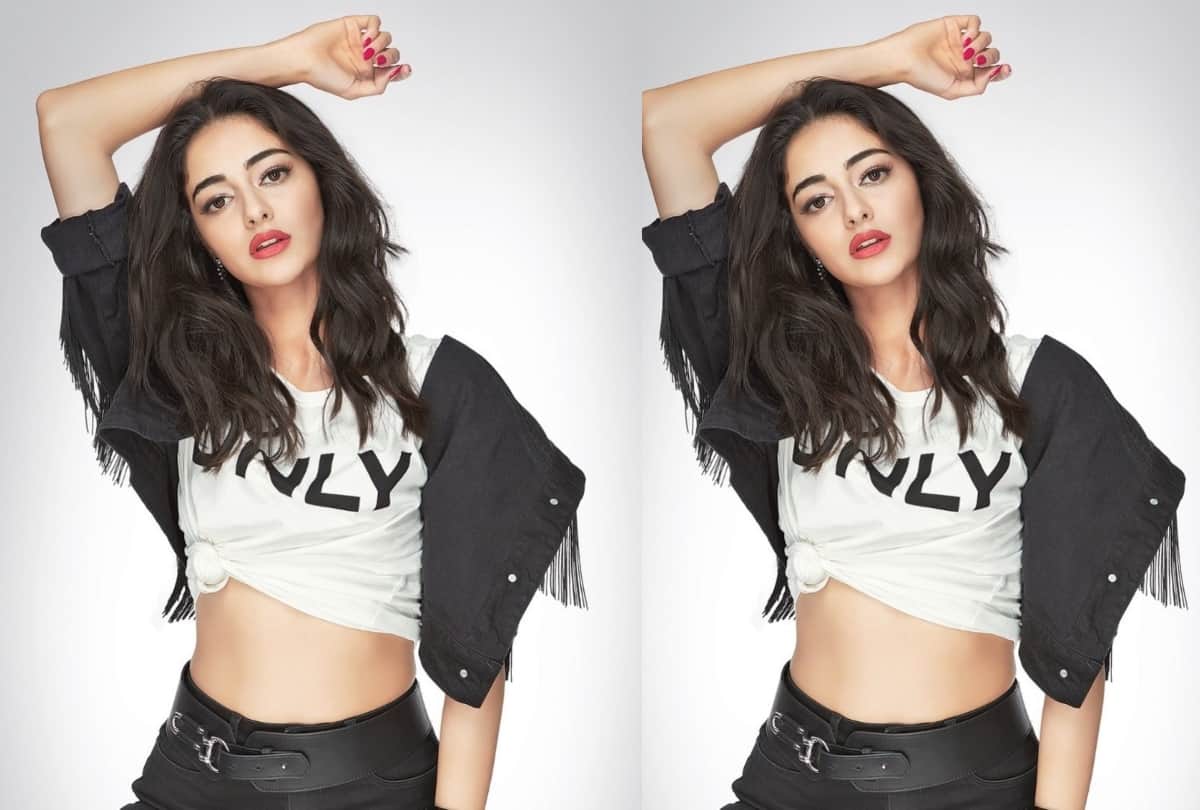 ananya panday sequin halpern studio blue dress is very costly