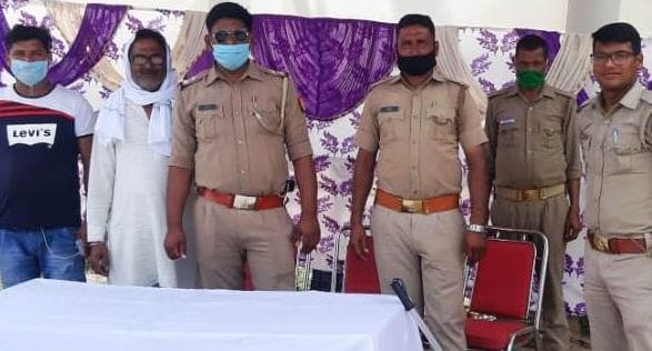 Tents for policemen
