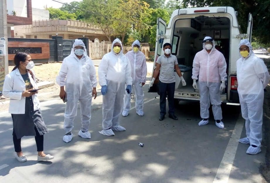 Samples for 19 including non-Kovid declared elderly family members, two officers of the corporation
