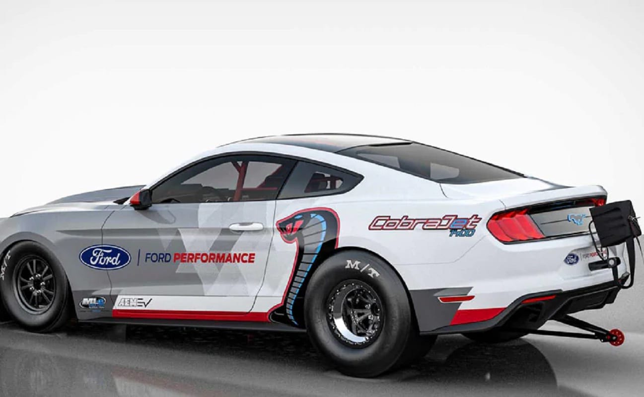 ford mustang cobra jet electric mustang cobra jet 1400 electric dragster ford mustang sports car