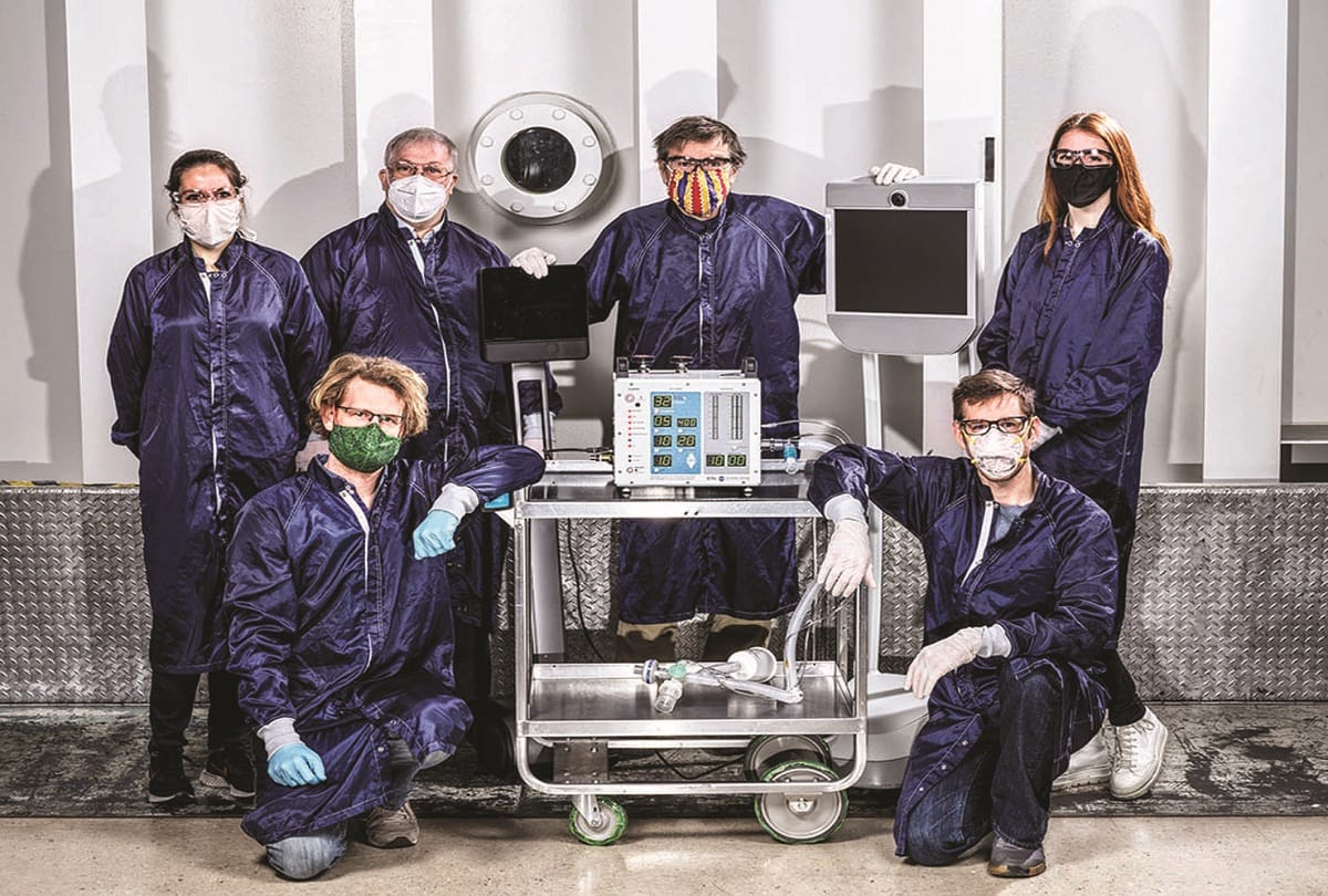 Covid19, NASA engineers make high pressure ventilators for patients