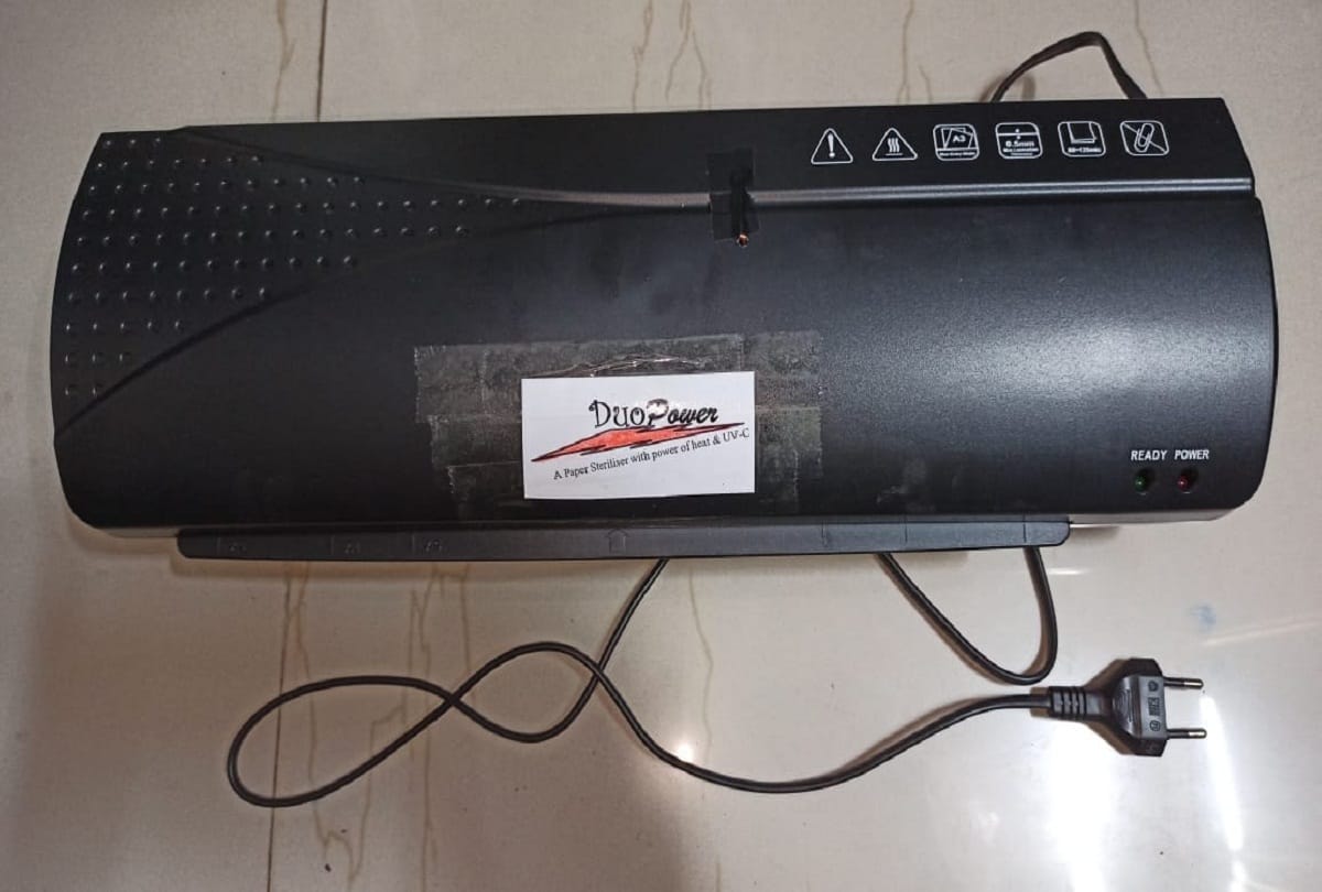 Scientists of MNNIT prepared UV light lamp which will kill virus