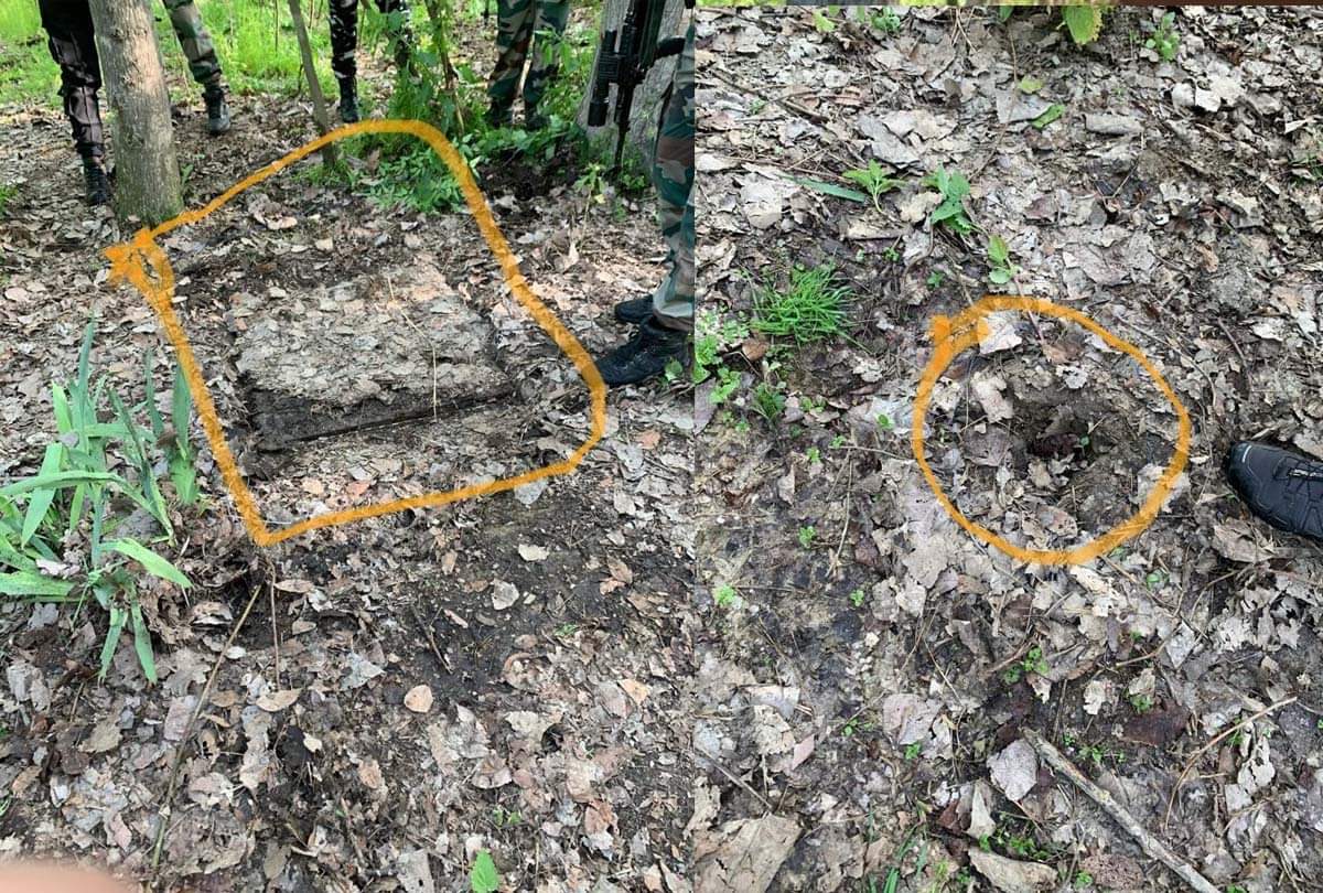 Encounter between militants and security forces in Awantipora, underground hideout busted