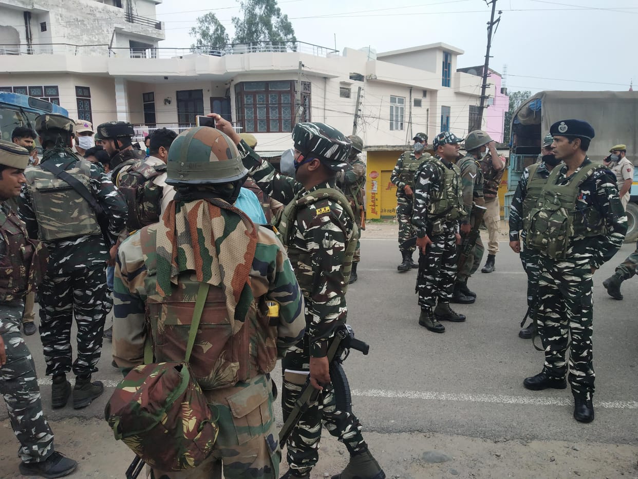 Search operation run for one and a half hours after information about suspicious sighting