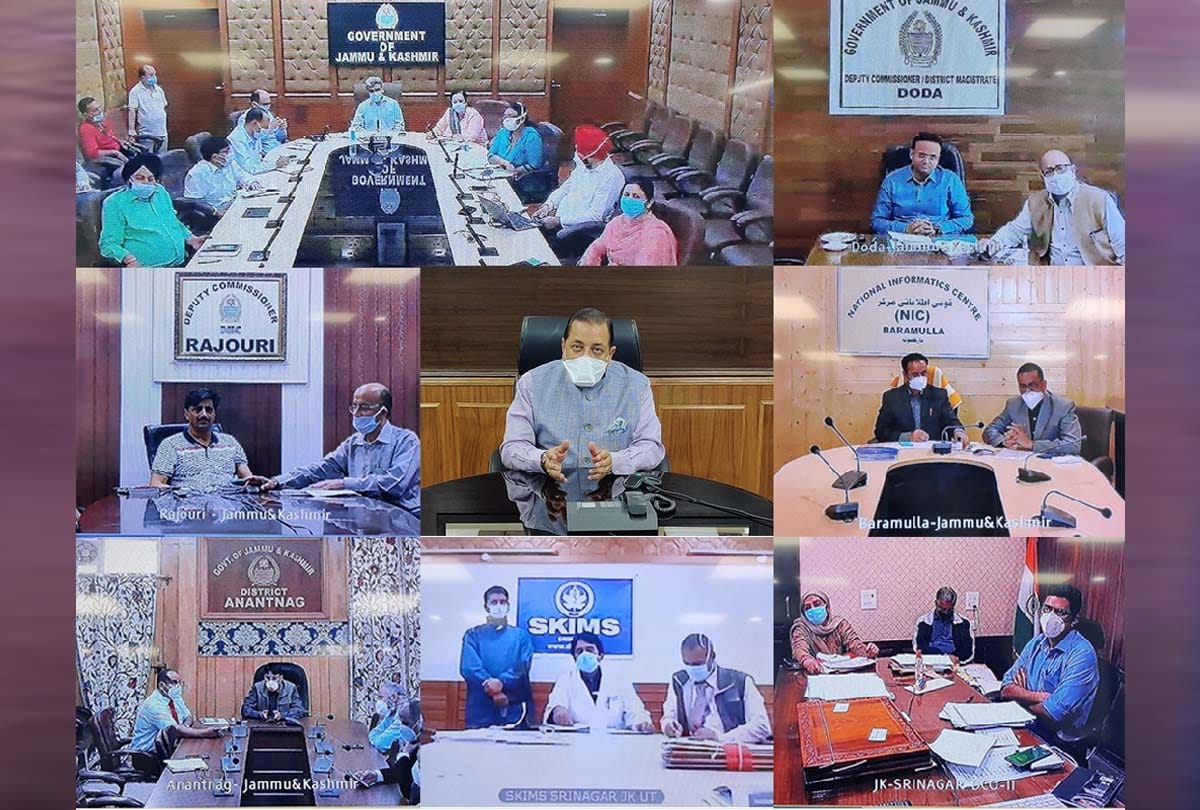 Coronavirus in Jammu Kashmir (J&K) news in Hindi, Jitendra Singh said jammu kashmir is fighting like kerala against corona