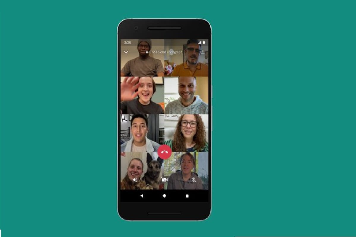WhatsApp Group Call Limit Increased upto 8 people from 4 people