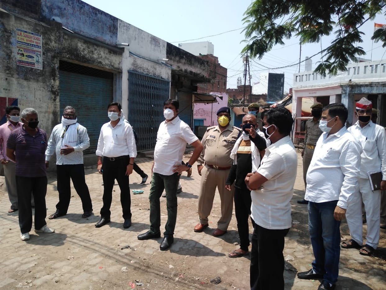 Old vegetable market closed, market will be set up in the grounds of Raj College