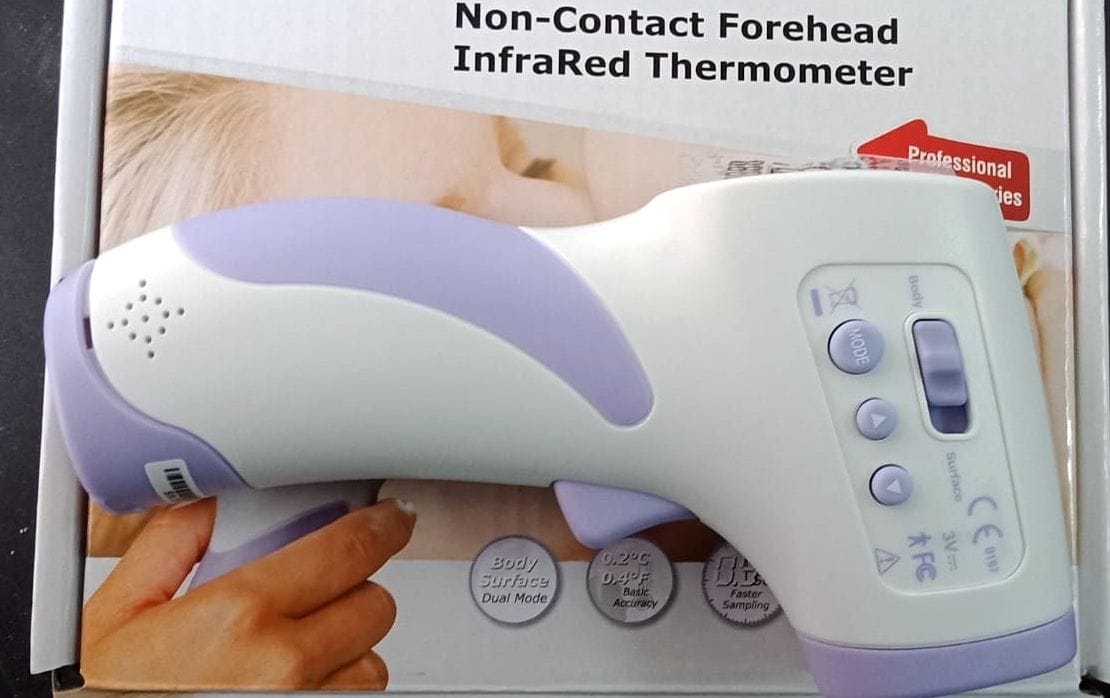 Temperature will be checked at all centers without touching the body