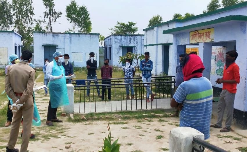 Report of 58 including medical staff, five soldiers negative