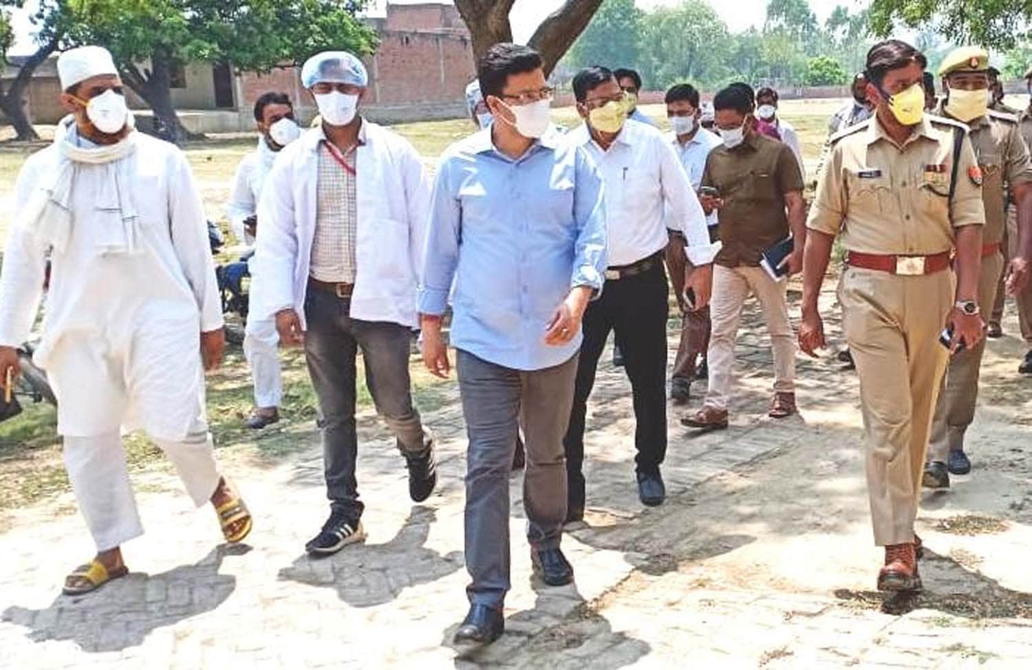 CoronaVirus: Barai village hotspot, sealed three km area