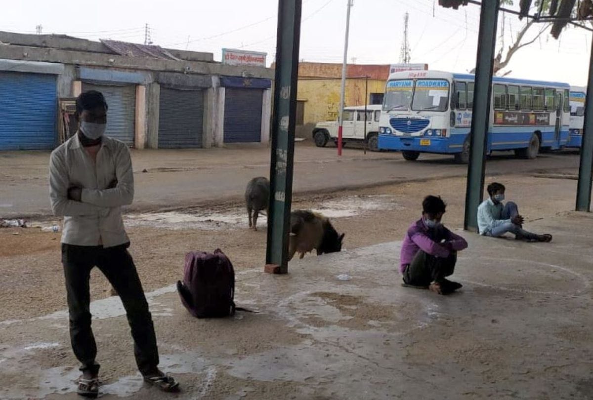 Coronavirus update COVID-19 infected worker reached Mathura by roadways bus