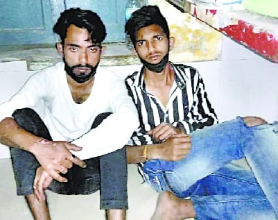 Attempted robbery from female employee returning from hospital, robbers caught