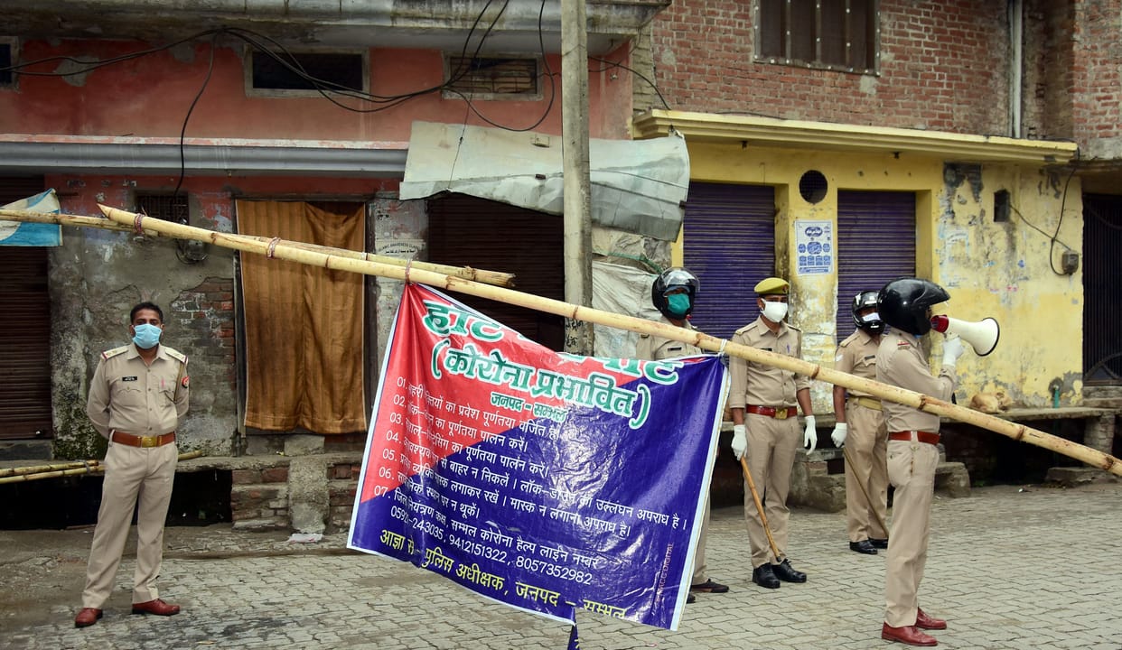 problem in hotspot aria in sambhal