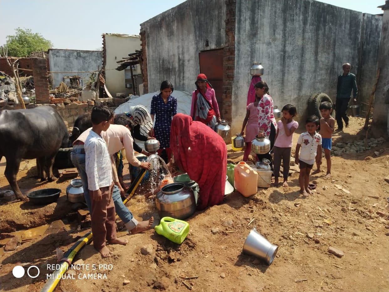 pipeline leakage, water supply interrupted