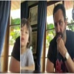 सैफ के लाइव चैट में तैमूर