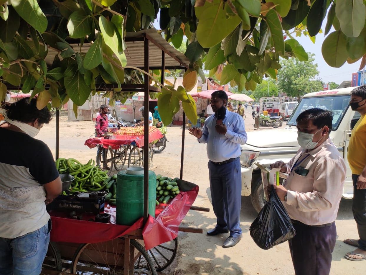 Vegetable sellers do not apply masks and gloves since today, they will take action