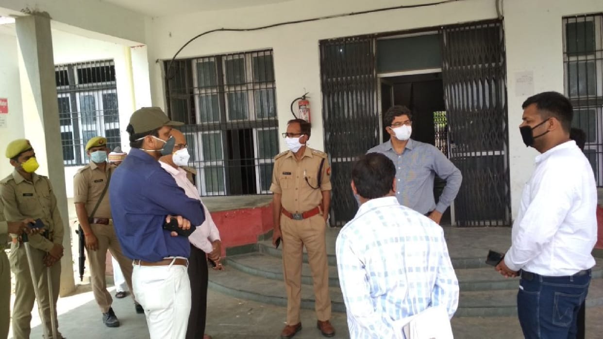 363 laborers reached Bahraich from Haryana