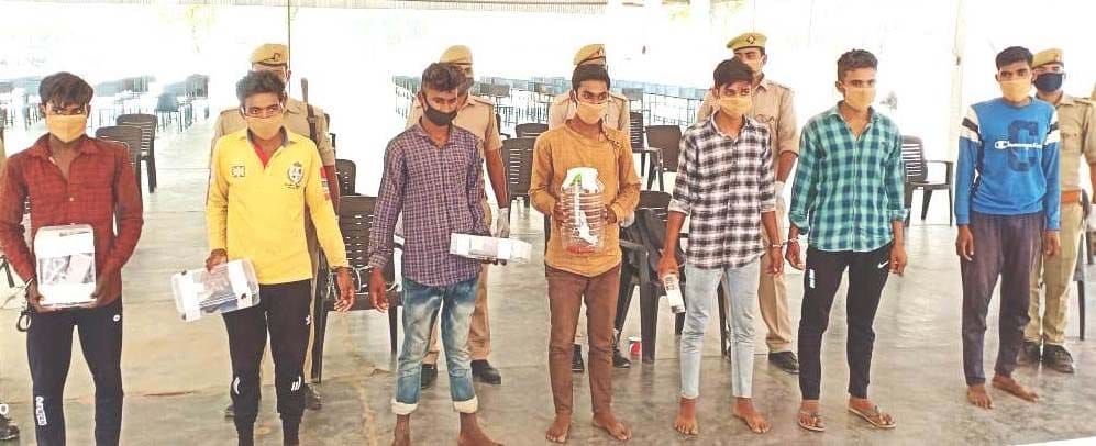 Pratapgarh: Seven inter-state robbers arrested in police encounter