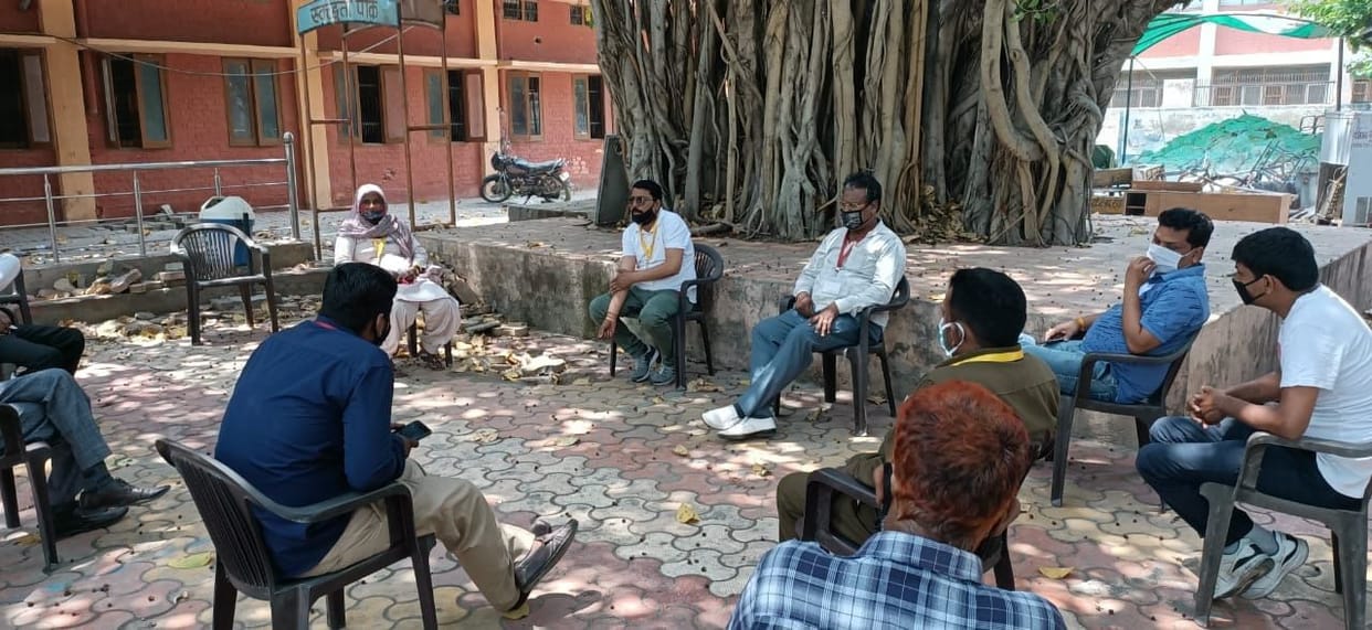 Lack of security equipment with municipal sanitation workers