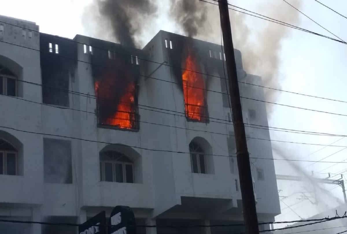 fire broke out in high rise building in Salt Lake area no report of any casualty