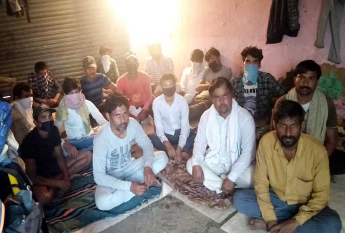 lockdown in Jammu Kashmir (J&K) news in Hindi, no one to take care of these hungry laborers