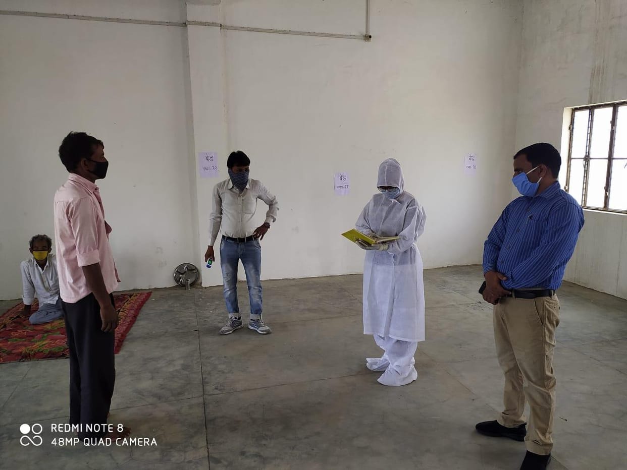 Workers returned from Gujarat and Maharashtra, quarantined