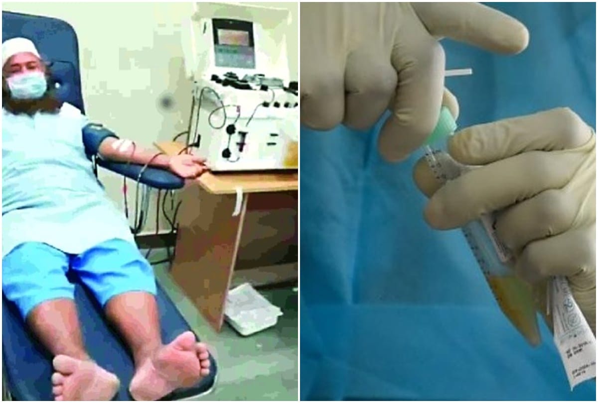 Plasma trials in three hospitals in Delhi more than eight tablighi jamatis donated blood