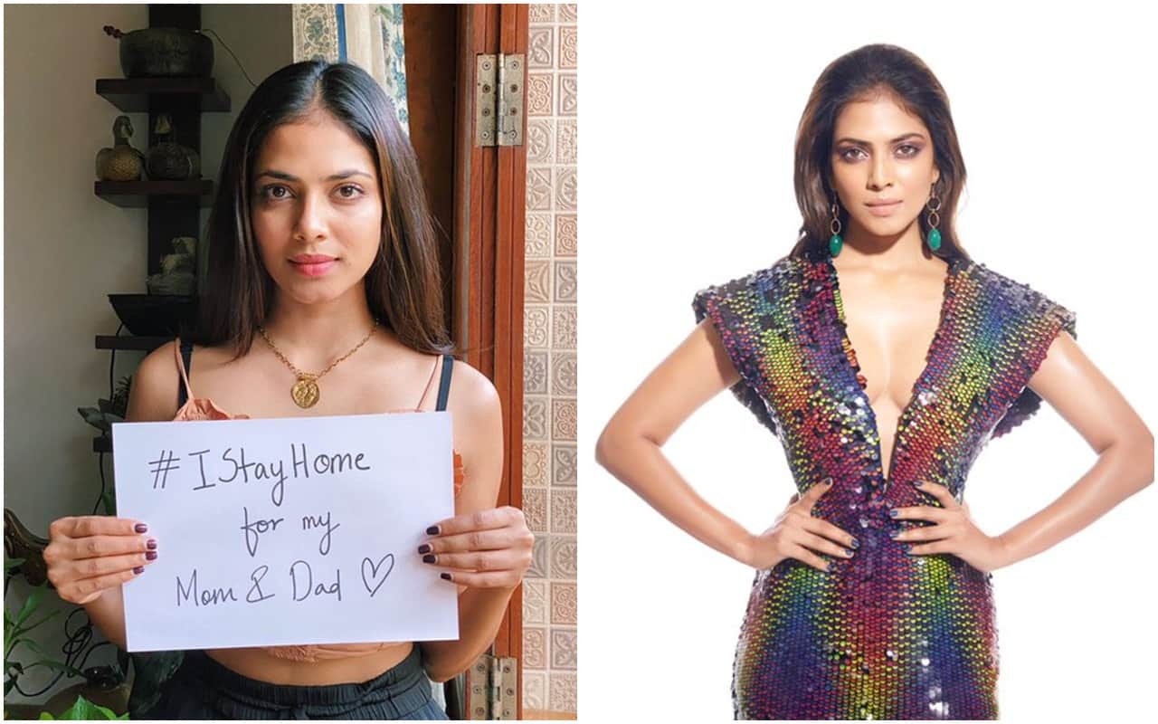 Malavika Mohanan brother is stuck in UK because of the COVID-19 pandemic