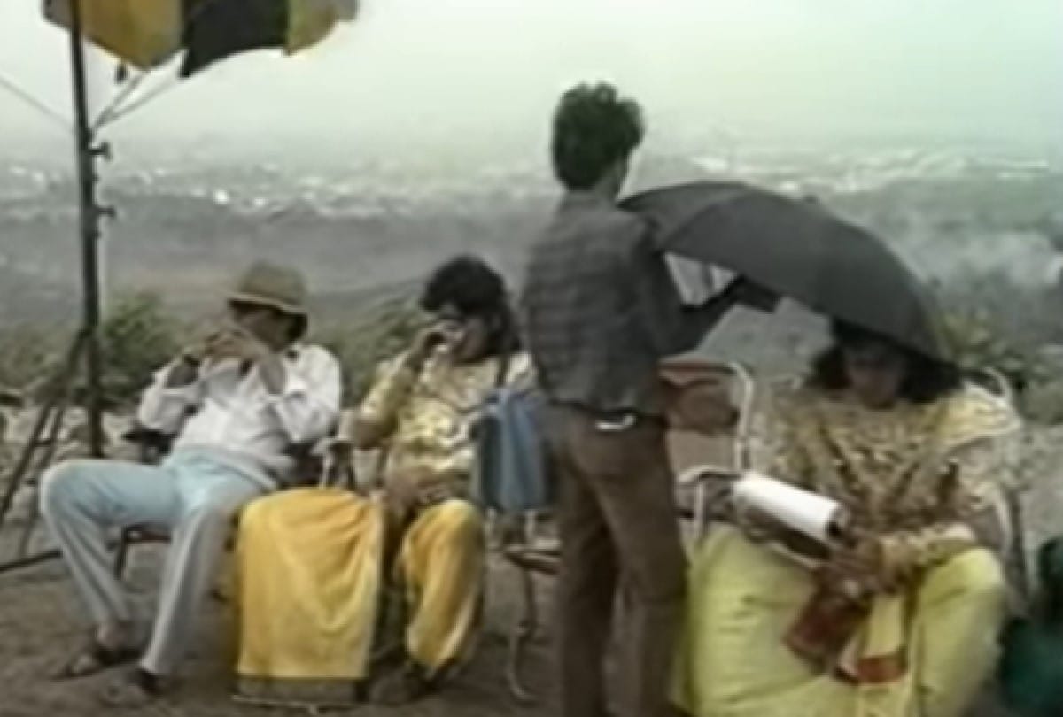 mahabharat serial here unseen picture during behind the scenes