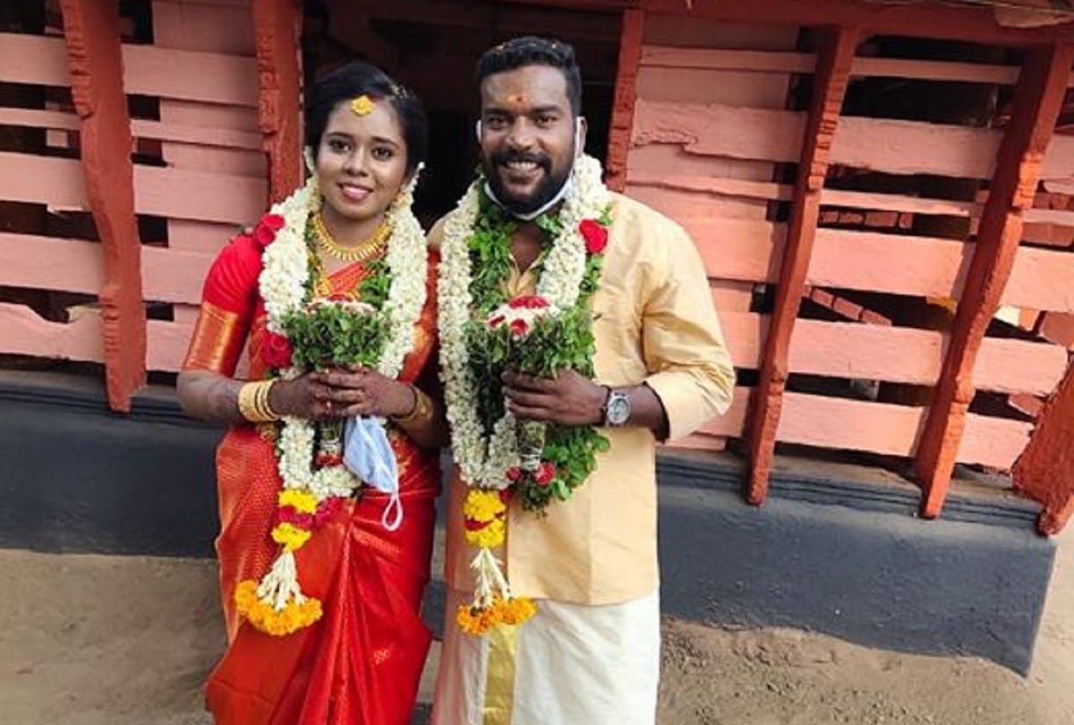 south cinema Manikandan actor got married with girlfriend and   donate CM Relief Fund