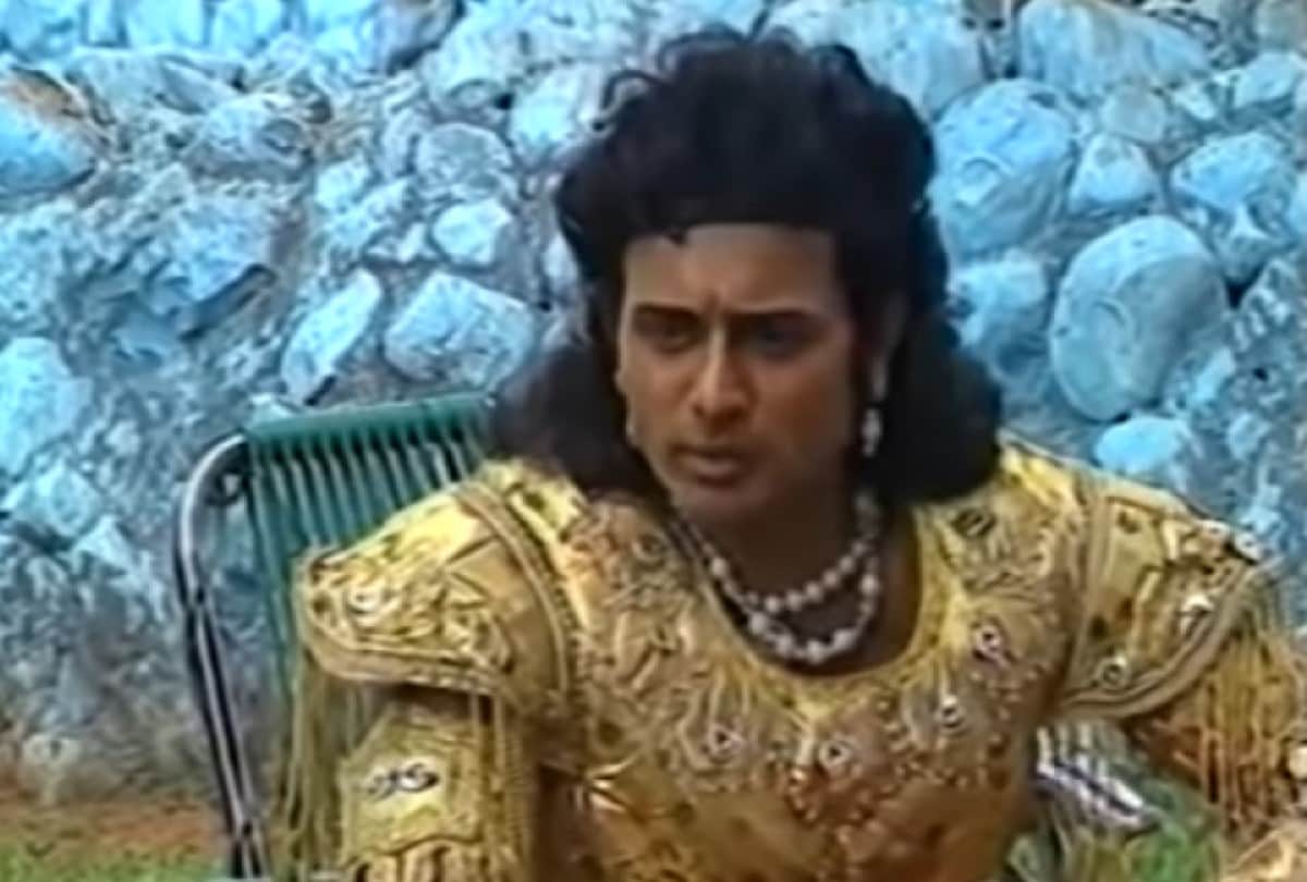 mahabharat serial here unseen picture during behind the scenes