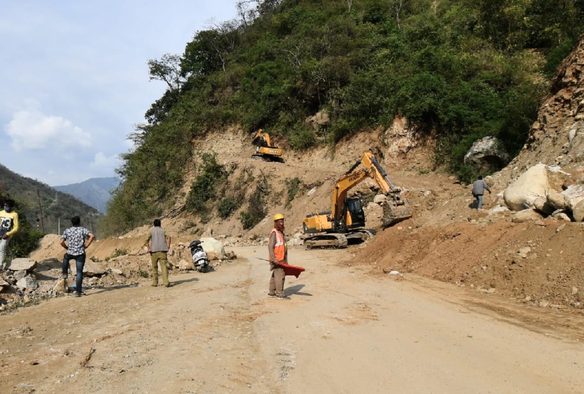 lockdown update: work of Kiratpur-Manali and Shimla-Kalka Fourlane started again