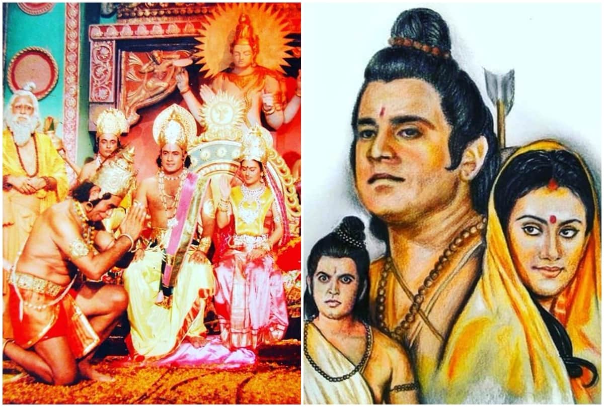 after ramanand sagar ramayan Ram aka arun govil award statement twitter trends AwardForRamayan