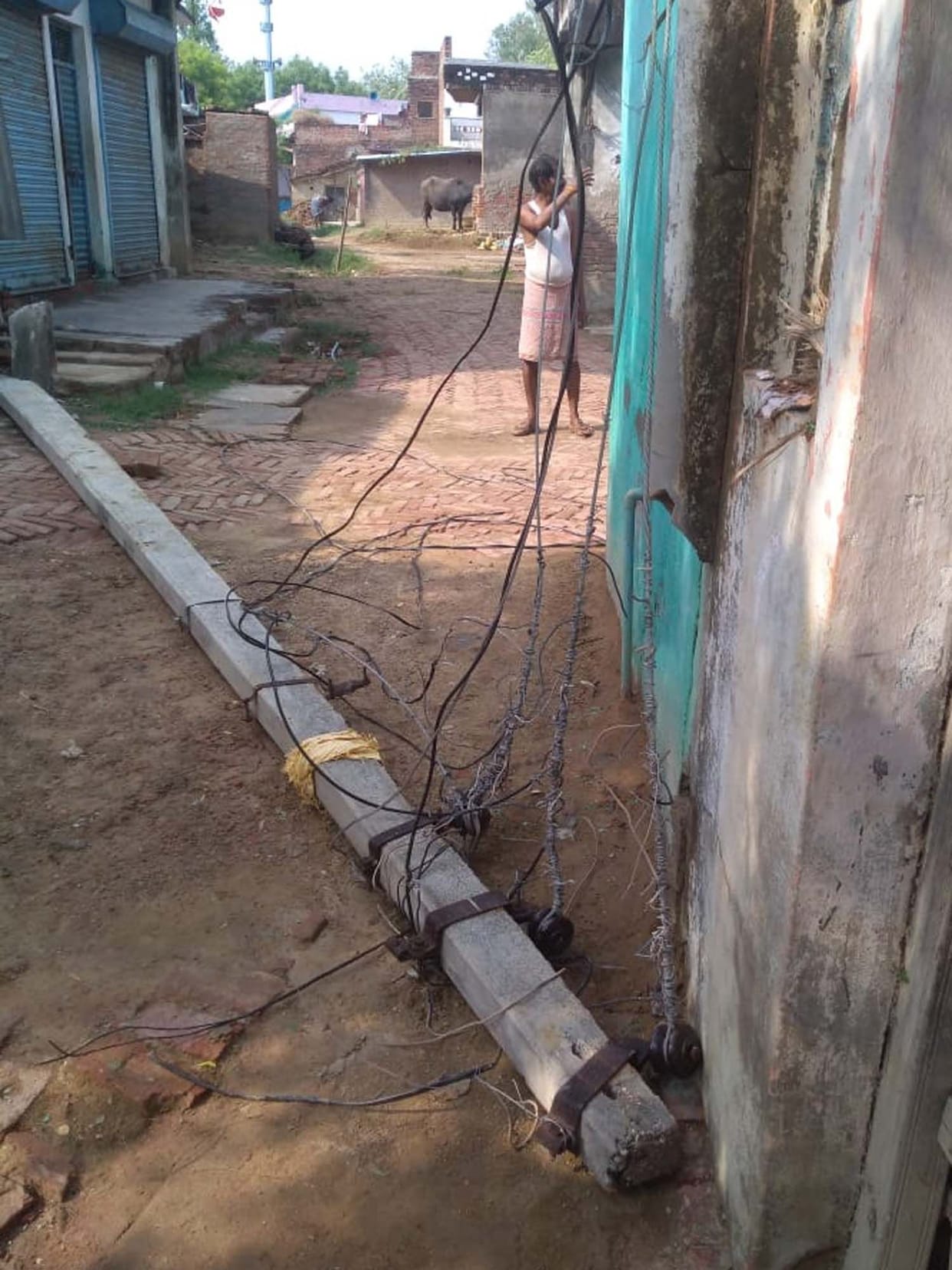 Storm water caused devastation in the district