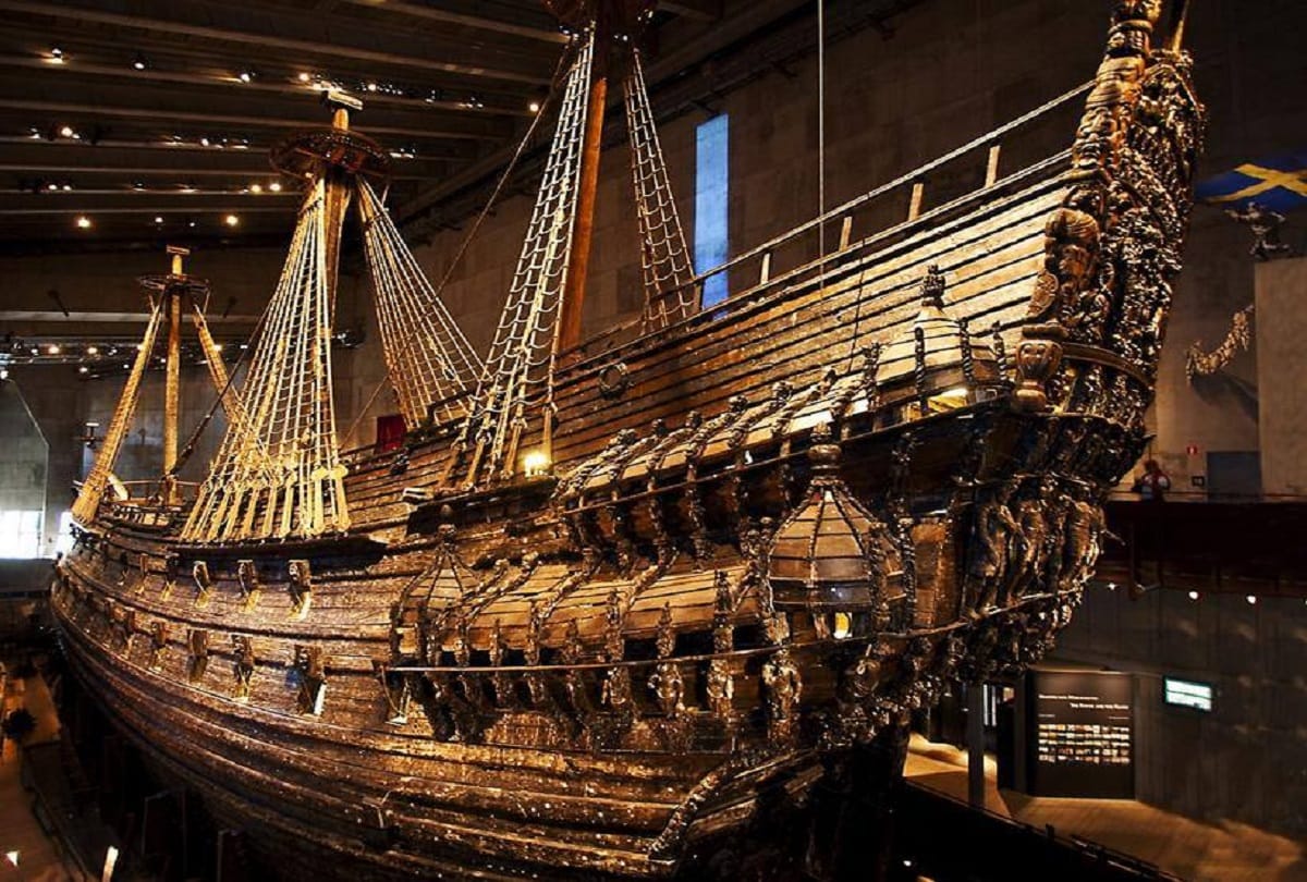 Strange story of a Swedish warship Vasa who sank in his first trip