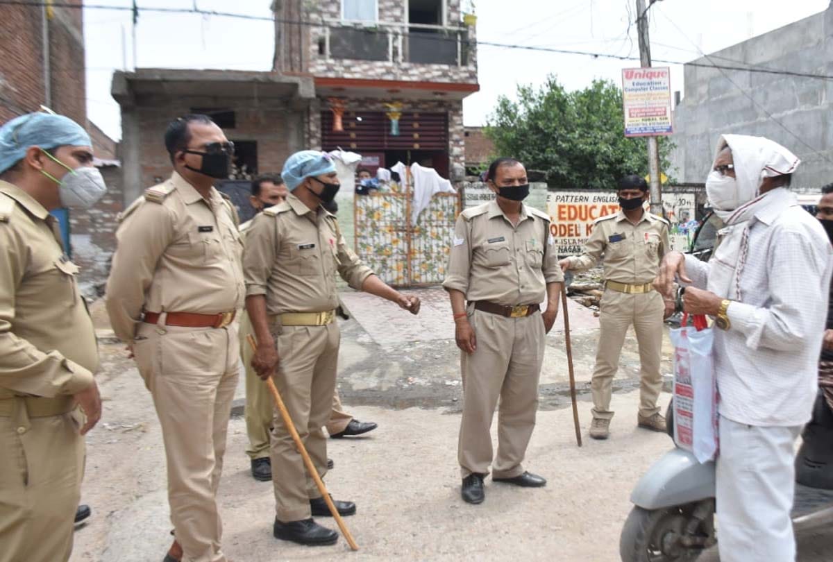 kanpur lockdown news in hindi: RRF posted at three hotspots areas
