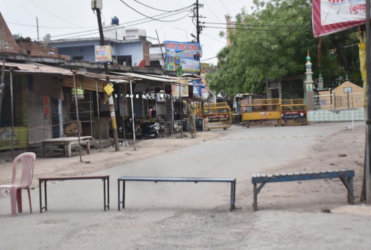 kanpur lockdown news in hindi: RRF posted at three hotspots areas