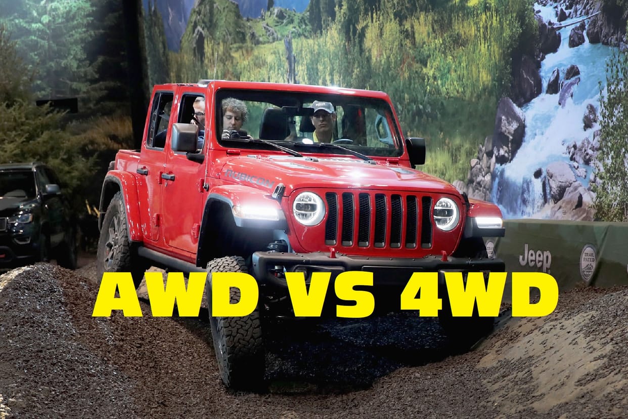 car tips: all wheel drive AWD vs Four-Wheel Drive 4WD or 4X4 cars and suv in India