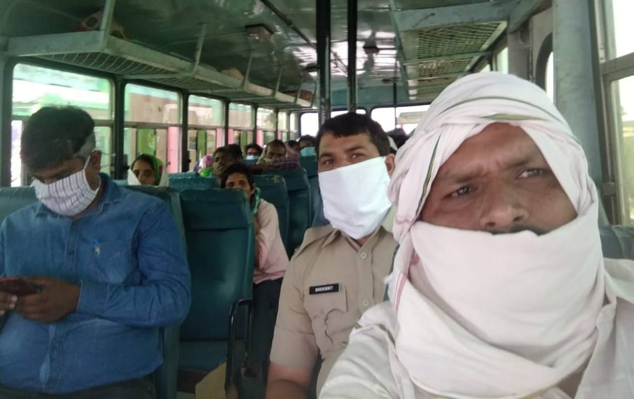 departure to Agra and Gwalior  laberer.