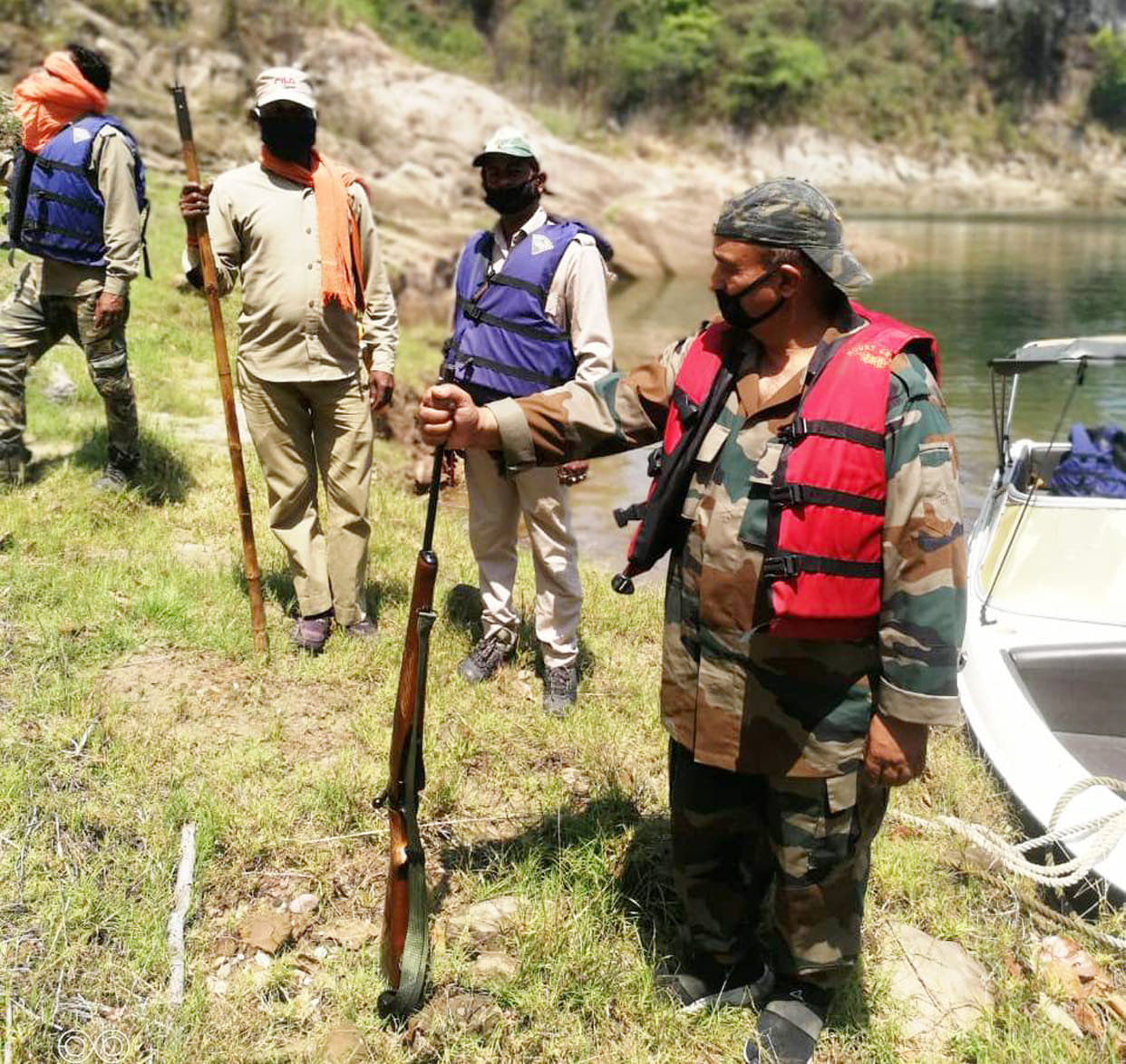 Alert issued in the forests of Corbett Tiger Reserve