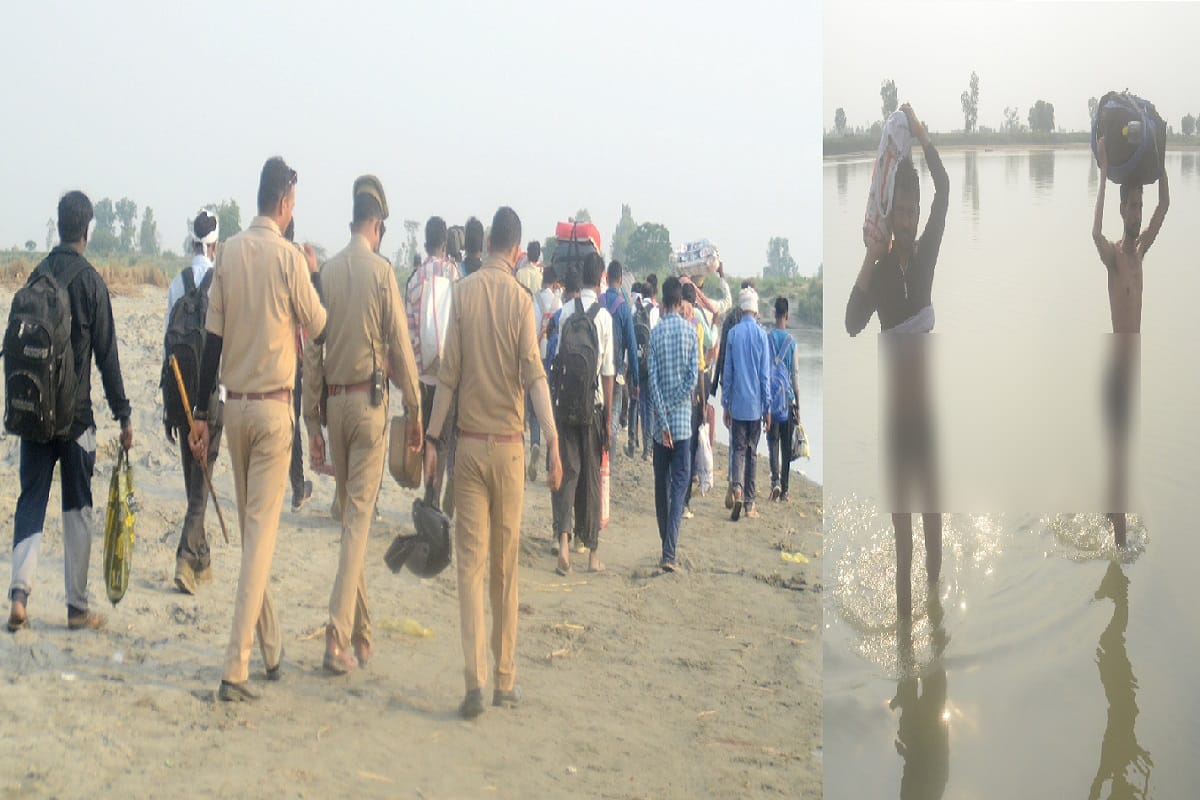 Lockdown, Baghpat police sent back 42 laborers from Haryana who came by way of Yamuna river