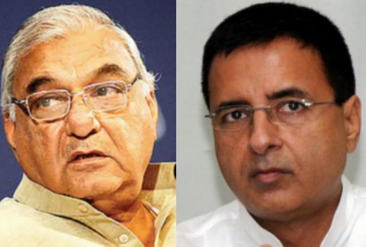 BS Hooda and Randeep Singh Surjewala targets on Haryana government
