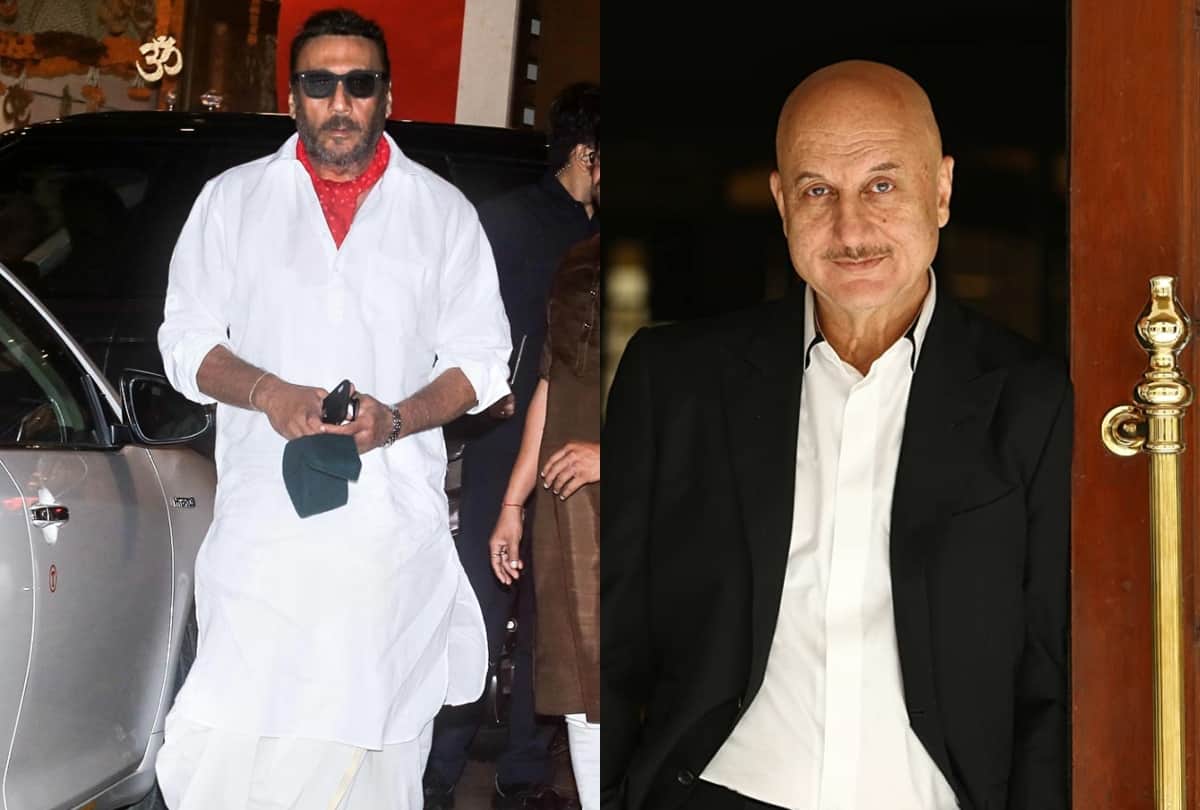 Jackie Shroff teach lesson of life Anupam Kher shared his video